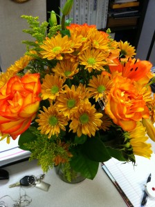 Bouquet from Texas Association of Builders