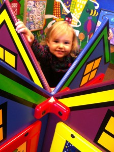 Presbyterian Hospital, Plano Play Room for Kids, Ella Smiling