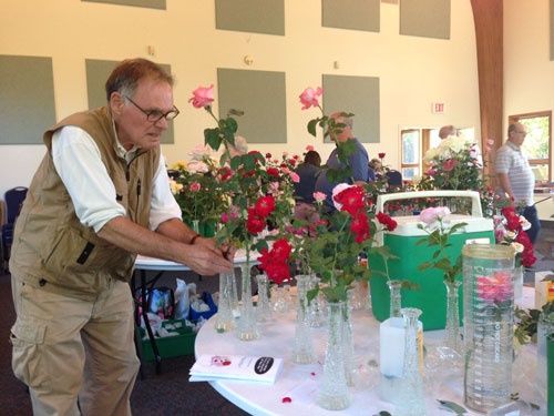 Andy Plasz at The Illinois Indiana District Rose Show