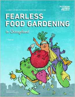 Fearless Food Gardening in Chicago by LaManda Joy, proceeds to fund gardens in Chicago