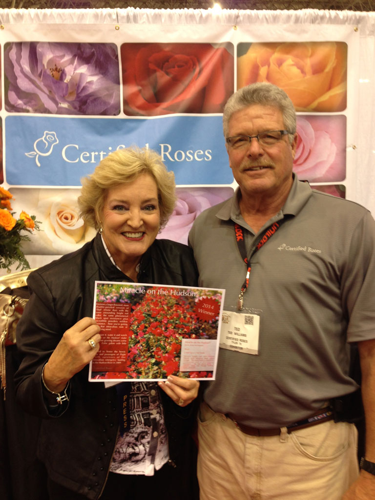 'Miracle on the Hudson' Sales Sheet on Display at Certified Roses with Ted Williams