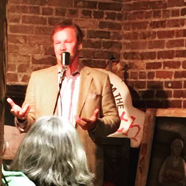 P. Allen Smith Telling the Story of His Swans