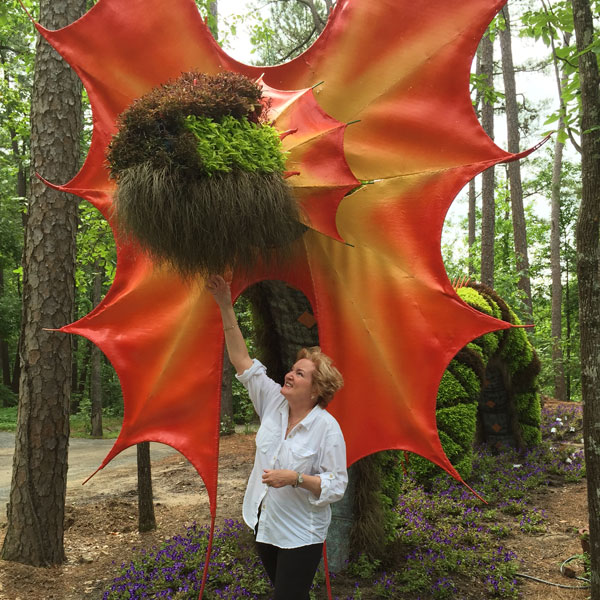 Dragon Topiary at Garvan Gardens