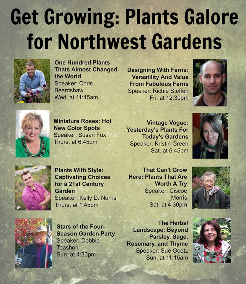 Northwest Flower & Garden Show Speakers