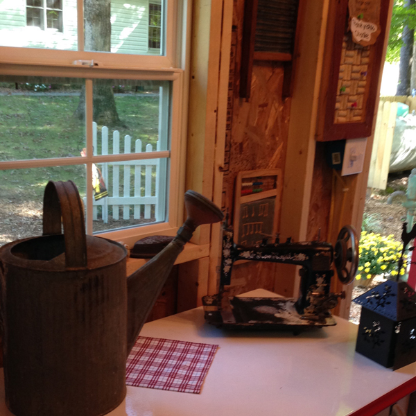 Antique Sewing Machine | Watering Can