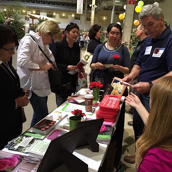 Information & Education Table with ARS Executive Director